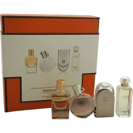 hermes miniature fragrance coffret|Hermes miniature perfume set.